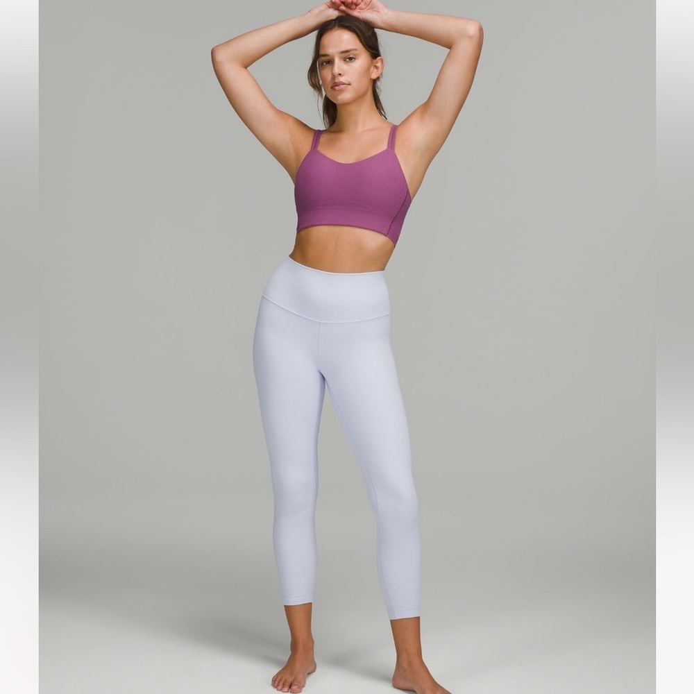 Lululemon Athletica very light purple Leggings